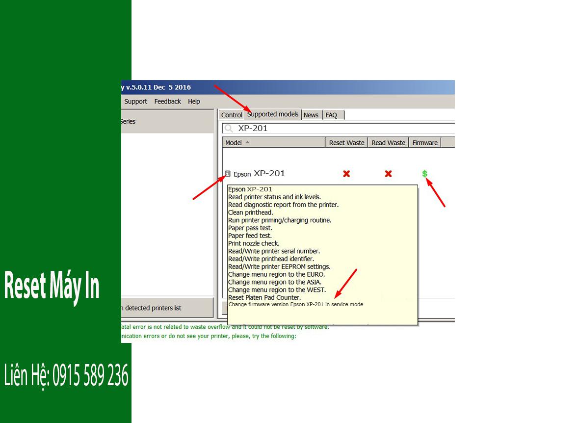 Key Firmware May In Epson XP-201 Step 1